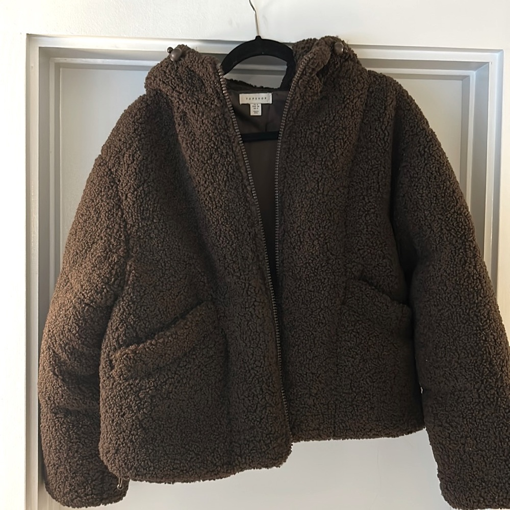 Topshop puffer jacket